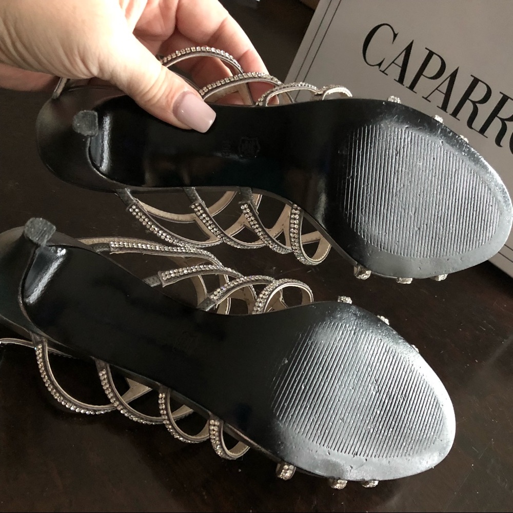🖤SOLD🖤Caparros Rhinestone Embellished Dress Heel - Picture 5 of 5